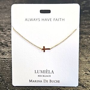 🌸 ALWAYS HAVE FAITH * Beautiful Lumiela Chain Necklace 🌸